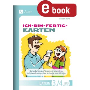 Ich-bin-fertig-Karten Latein 3./4.Lernjahr