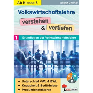 Grundlagen der Volkswirtschaftslehre - Kopiervorlagen 8-13