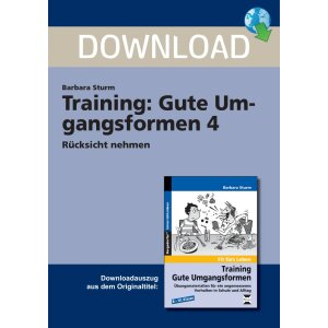 Training gute Umgangsformen: Rücksicht nehmen