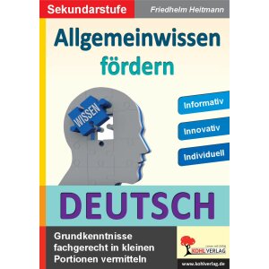 Allgemeinwissen fördern: Deutsch