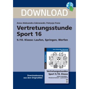 Vertretungsstunde Sport 9./10. Klasse: Laufen, Springen,...