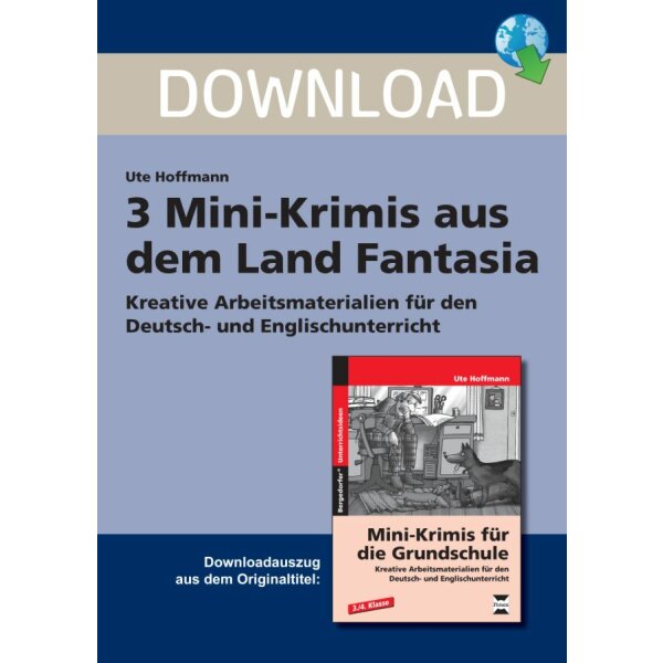 3 Mini-Krimis aus dem Land Fantasia (Deutsch-Englisch)