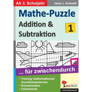 Addition und Subtraktion: Mathe-Puzzle ... für...