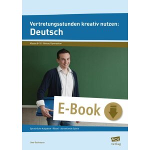 Vertretungsstunden kreativ nutzen: Deutsch