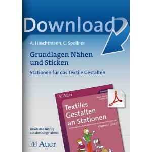 Grundlagen Nähen und Sticken - Textiles Gestalten an...