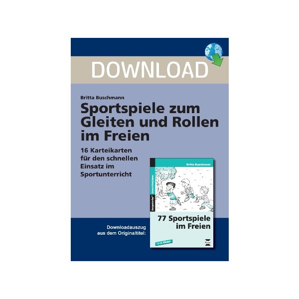 Sportspiele zum Gleiten und Rollen im Freien