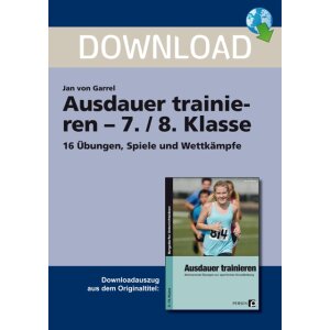 Ausdauer trainieren (7./8. Kl.)