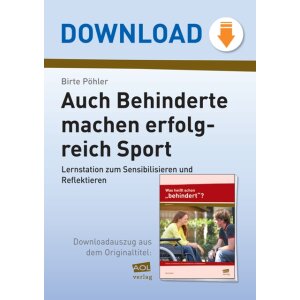 Auch Behinderte machen erfolgreich Sport!