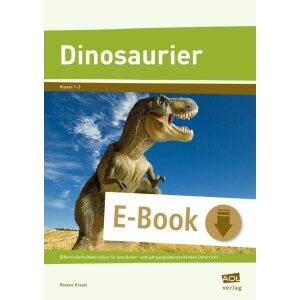 Dinosaurier - Differenzierte Materialien, fächer-...