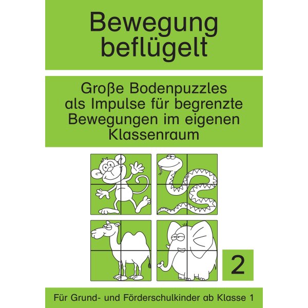 Große Bodenpuzzles als Impulse für begrenzte Bewegungen (2)