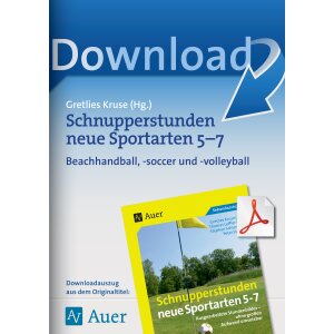 Beachhandball, -soccer und -volleyball - Neue Sportarten