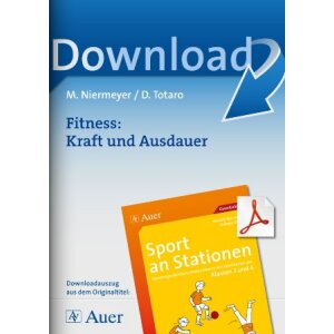 Fitness: Kraft und Ausdauer  - Sport an Stationen 3/4