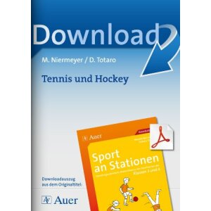 Tennis und Hockey  - Sport an Stationen 3/4