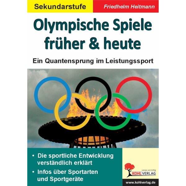 Olympische Spiele früher und heute -  Ein Quantensprung im Leistungssport