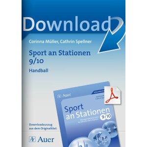 Sport an Stationen 9/10 - Handball