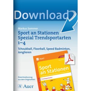 Tchoukball, Floorball, Speed Badminton, Jonglieren -...