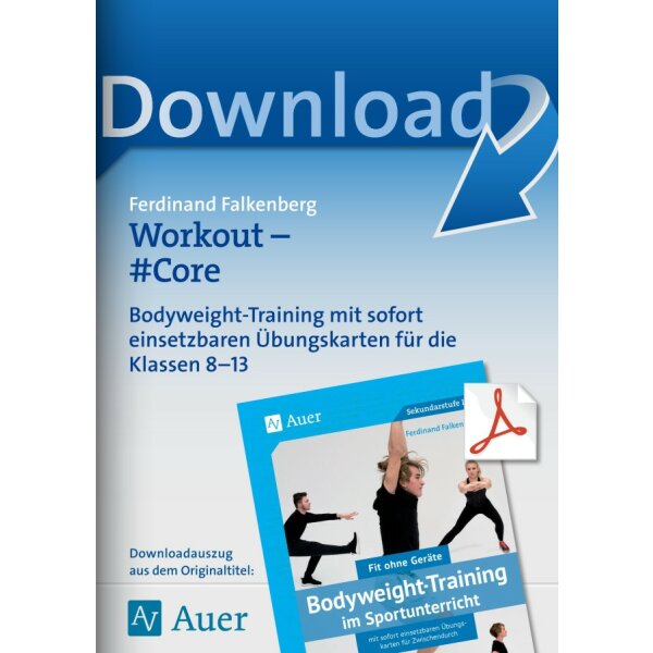 Workouts Core - Bodyweight-Training  Kl. 8-13