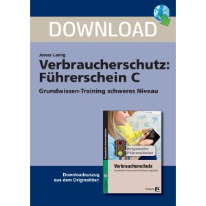 Verbraucherschutz schweres Niveau