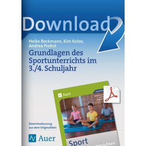 Grundlagen des Sportunterrichts - Sport fachfremd...