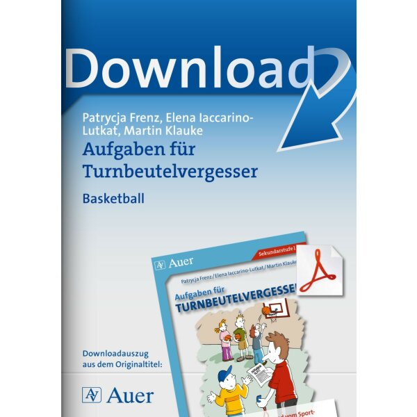 Basketball - Aufgaben für Turnbeutelvergesser