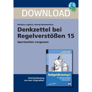 Sportsachen vergessen - Denkzettel bei...