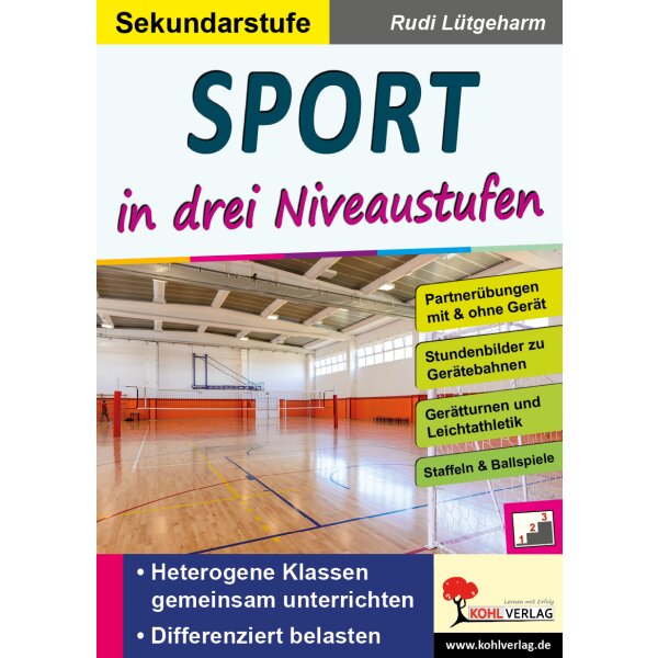 Sport in drei Niveaustufen (Sekundarstufe)