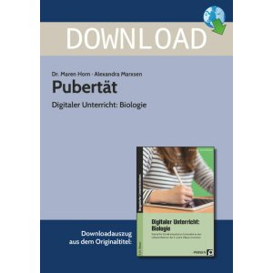 Digitaler Unterricht Biologie: Pubertät