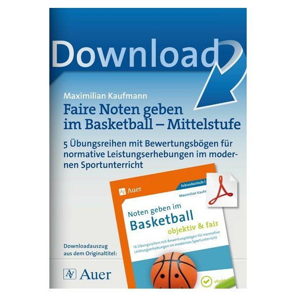 Faire Noten geben im Basketball - Mittelstufe