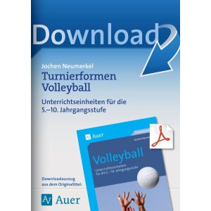 Turnierformen - Volleyball Klasse 5-10