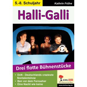 Halli-Galli - Drei flotte Bühnenstücke für...