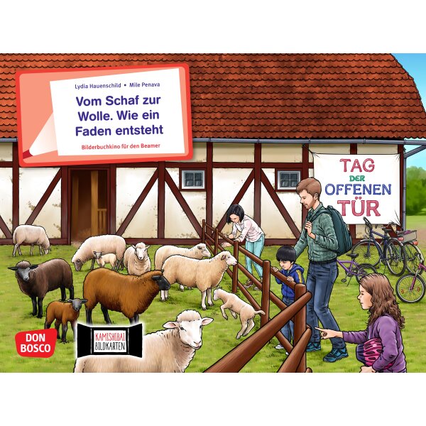 Vom Schaf zur Wolle. Wie ein Faden entsteht - Bilderbuchkino
