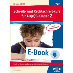 Schreib-/Rechtschreibkurs für AD(H)S-Kinder SAS -...