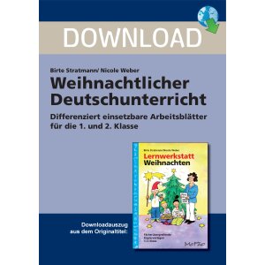Weihnachtlicher Deutschunterricht - Differenziert...