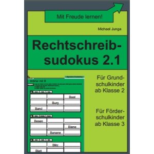 Rechtschreib-Sudokus 2.1