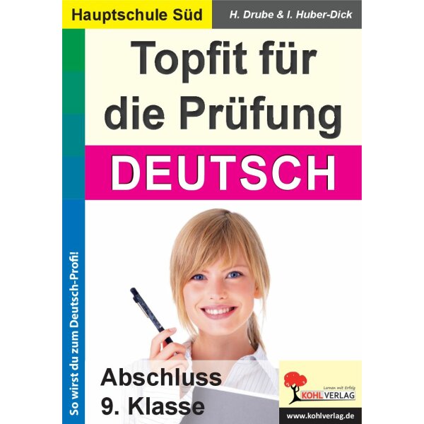 Topfit für die Prüfung - Deutsch / Abschluss 9. Klasse (Ausgabe Hauptschule Süd)