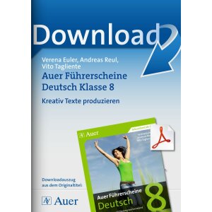 Kreativ Texte produzieren - Führerscheine Deutsch...