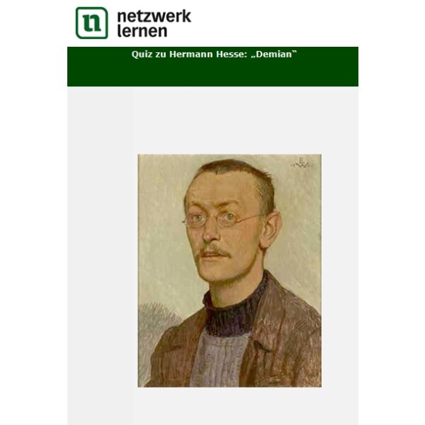 Quiz - Hermann Hesse: Demian