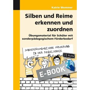 Silben und Reime erkennen und zuordnen