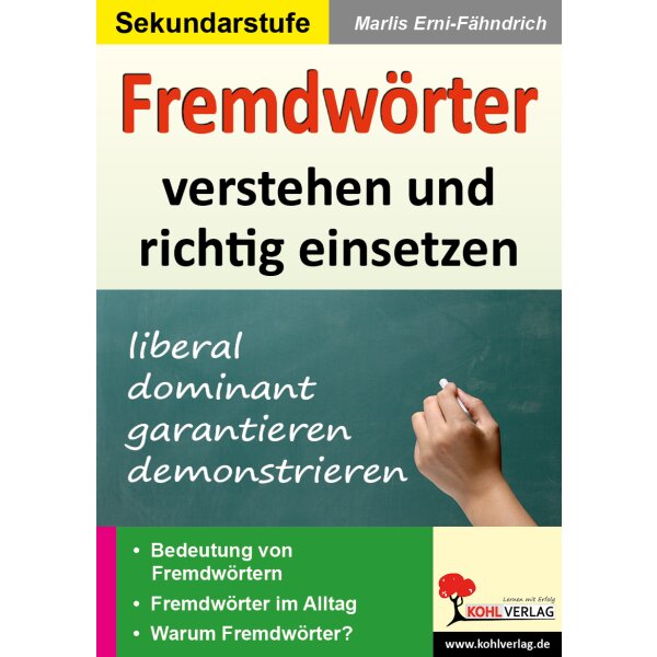 Fremdwörter verstehen und richtig einsetzen (Sekundarstufe I)