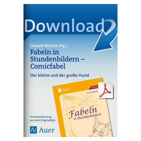 Comicfabel - Fabeln in Stundenbildern Kl.3/4 3/4