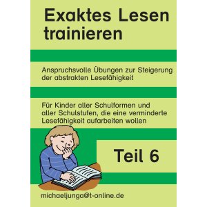 Exaktes Lesen trainieren (6)