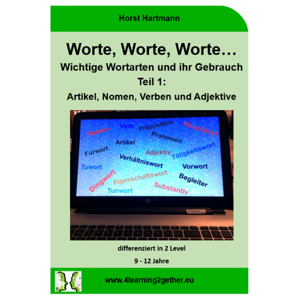 Artikel, Nomen, Verben und Adjektive (WORD/PDF)