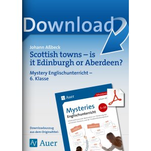 Scottish towns: is it Edinburgh or Aberdeen? - Mysteries...