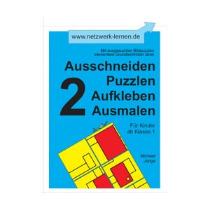 Ausschneiden - Puzzlen - Aufkleben - Ausmalen 2