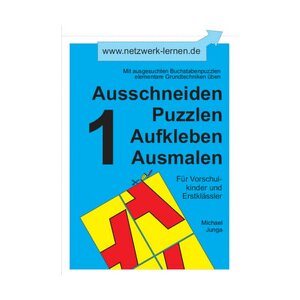 Ausschneiden - Puzzlen - Aufkleben - Ausmalen 1