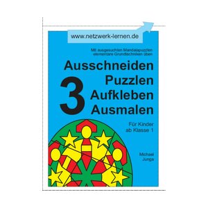 Ausschneiden - Puzzlen - Aufkleben - Ausmalen 3