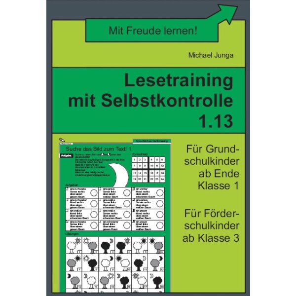 Lesetraining mit Selbstkontrolle 1.13