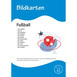 Bildkarten Fußball für den Deutschunterricht