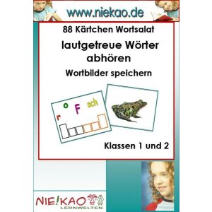 Sprachspiele im Rechtschreibunterricht - Wortsalat