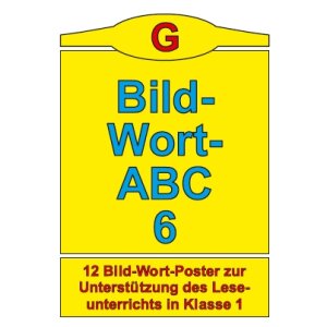 Bild-Wort-ABC 6 - Wörter mit G